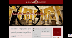 Desktop Screenshot of laurent-lumieres.com